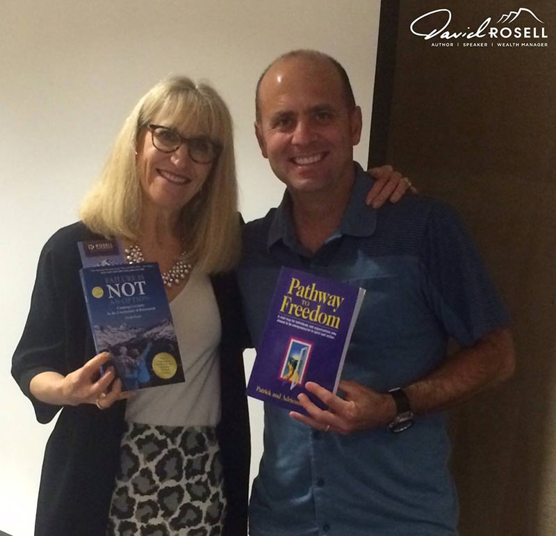 David with author and strategic coach Adrienne Duffy
